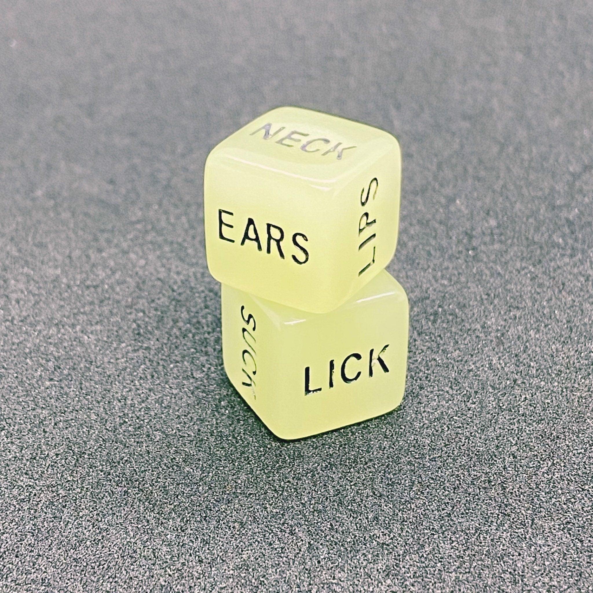 2 Sex Dice Glow in the Dark Sex positions Gift for Couples – 4Lovebirds