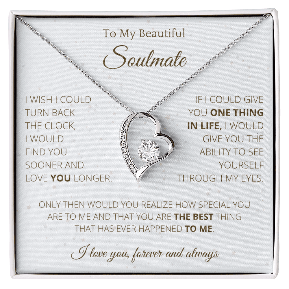 Girls Personalized Heart Necklace