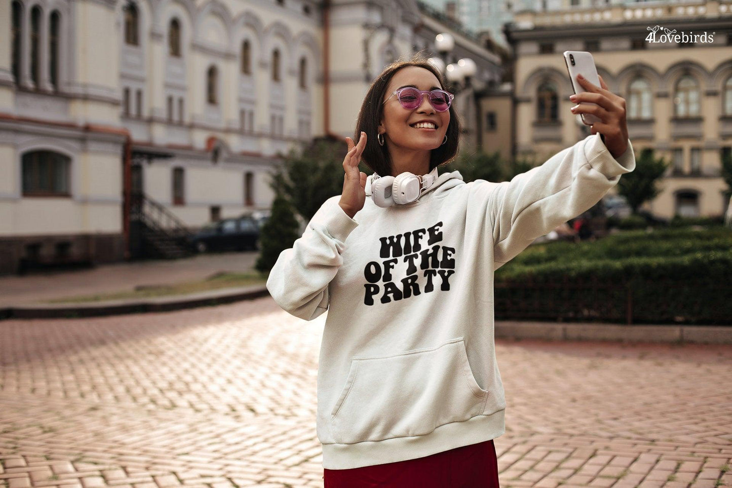 Bride Hoodie | Wedding Sweatshirt | Bachelorette Long Sleeve Shirt | Bachelorette party shirt | Bride Gift | Bride Party | wedding Gift - 4Lovebirds