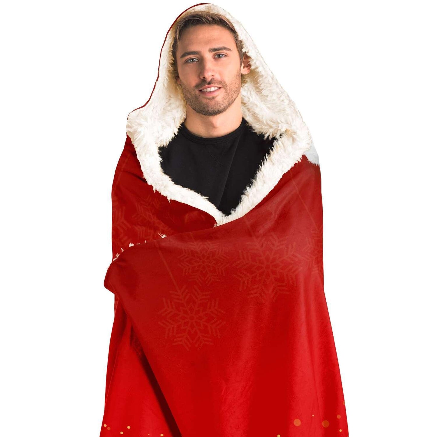 Christmas Blanket Hoodie - Ho Ho Ho - 4Lovebirds