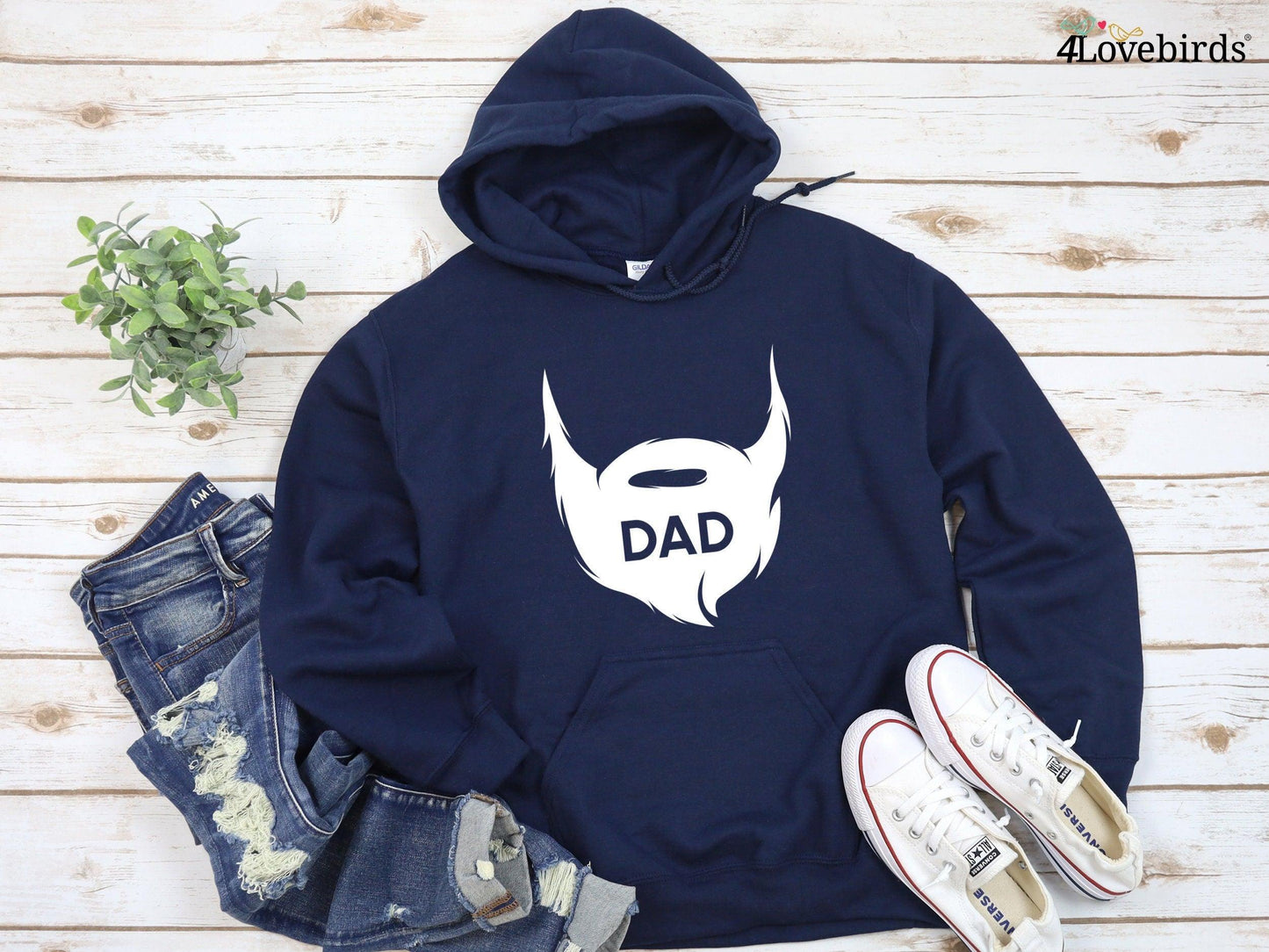 Dad Beard and Future Beard Matching Dad and Son Shirts - Daddy, Mommy & Me - 4Lovebirds
