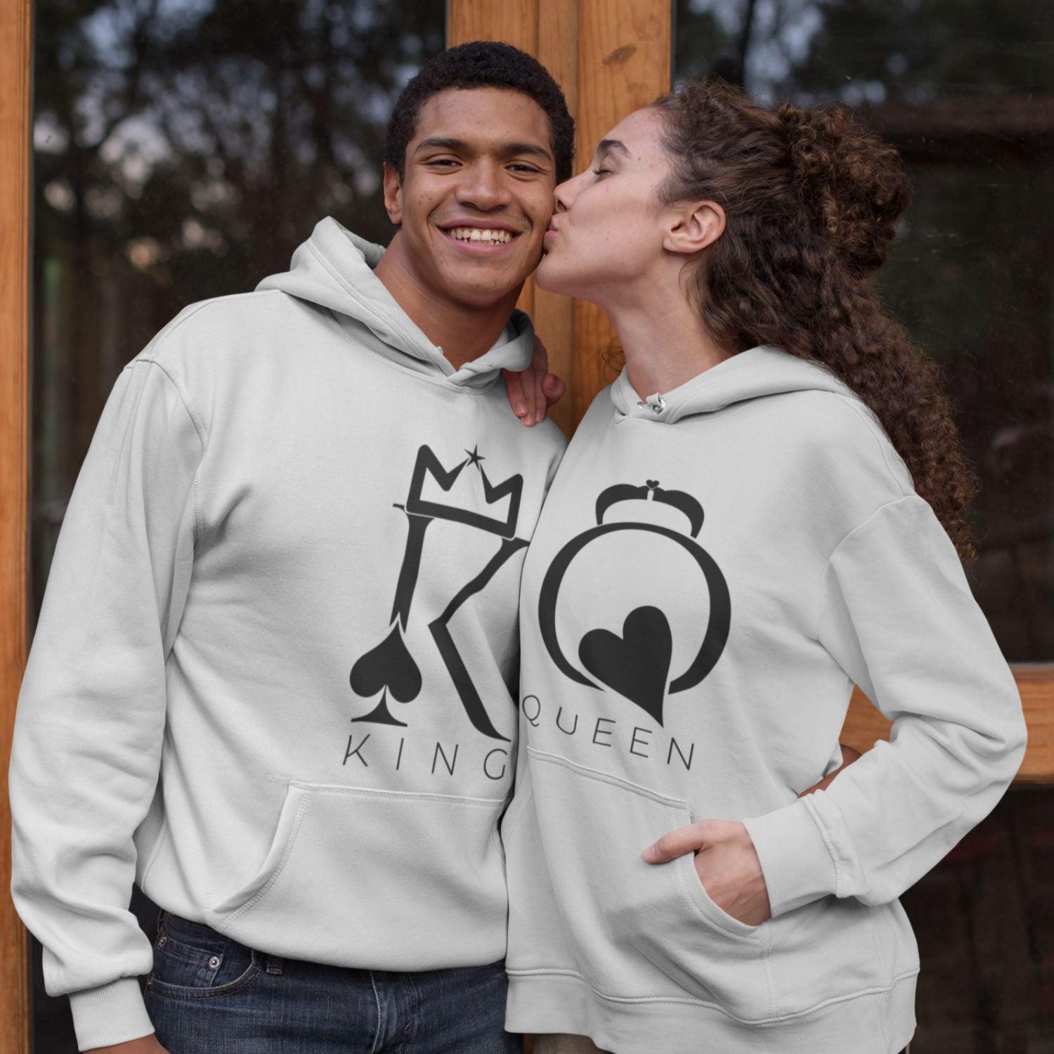 King & Queen Matching Set: Couple Hoodies & Sweaters!