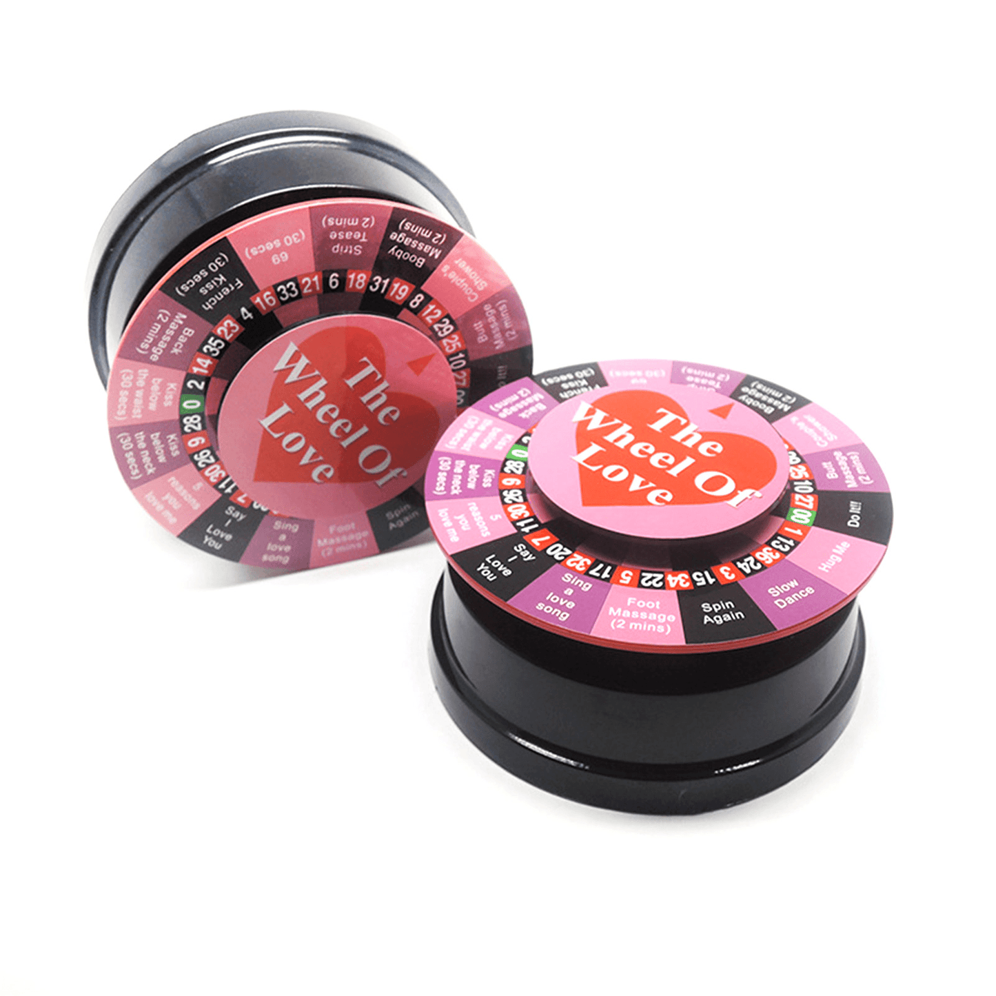 Mini Wheel of Love - Wheel of Fortune with 17 Exciting Possibilities - 4Lovebirds