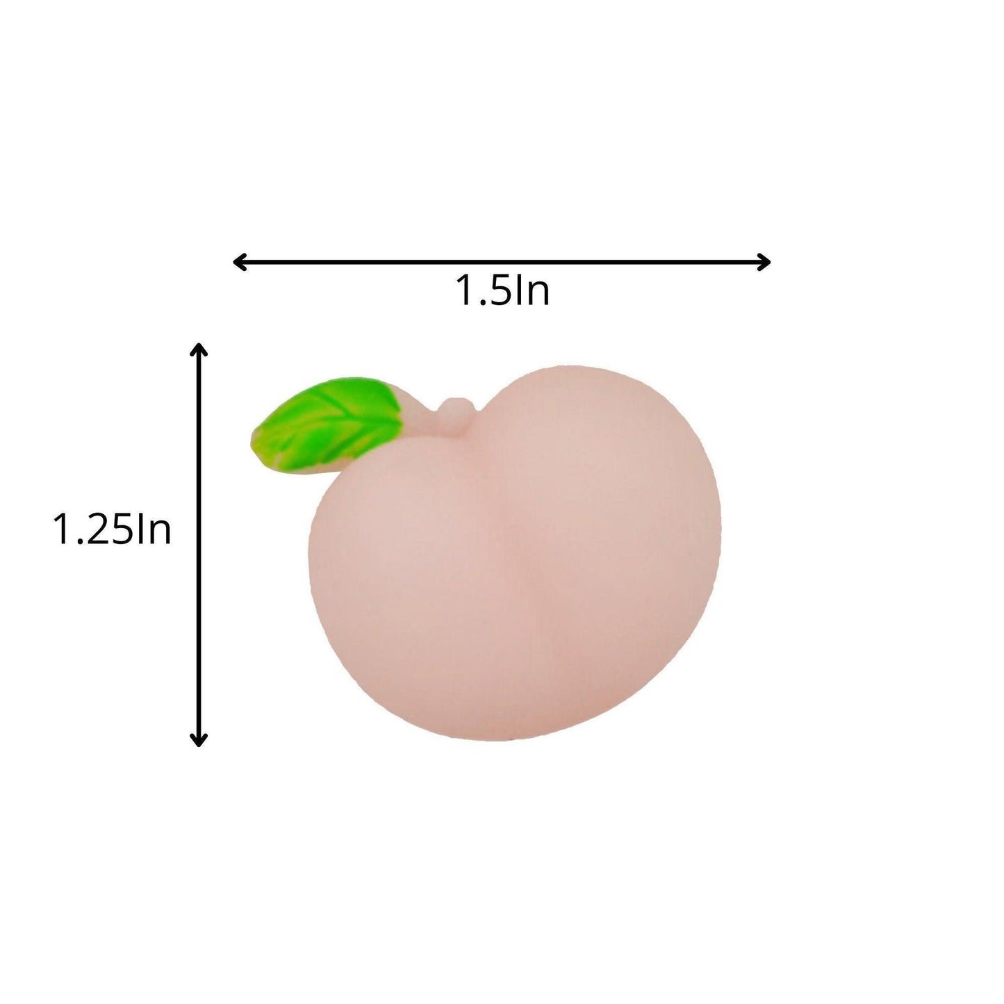 Squishy Toy Peach Squishies Cute Butt Toy Mini Kawaii Squishy Squeeze Toys Stress Relief for Adults Anti Stress Ball - 4Lovebirds