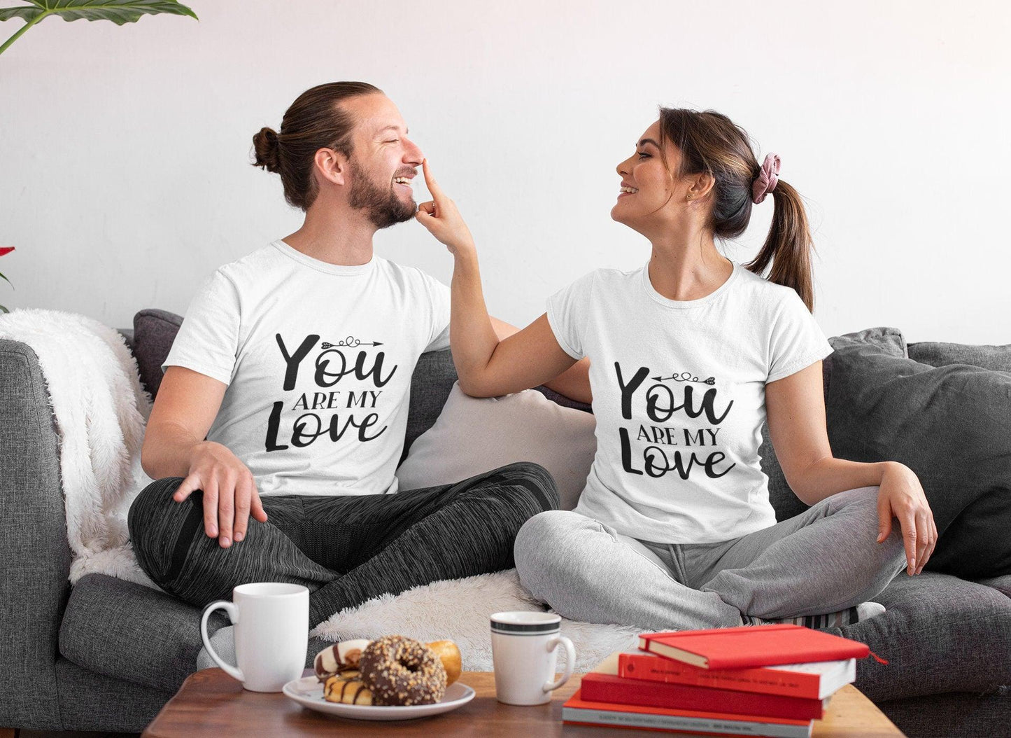 You are my love Hoodie, Lovers matching T-shirt, Gift for Couples, Valentine Sweatshirt, Boyfriend / Girlfriend Longsleeve, Cute Tshirt - 4Lovebirds