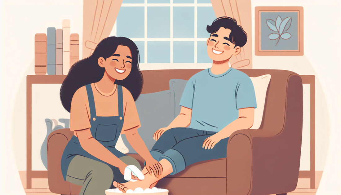 This Week’s Couples Challenge: Unwind Together with a Relaxing Foot Soak or Massage!