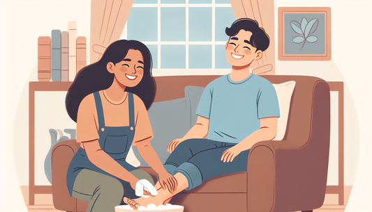 This Week’s Couples Challenge: Unwind Together with a Relaxing Foot Soak or Massage!