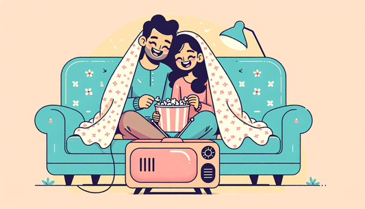 This Week’s Couples Challenge: Cozy Up for Movie Night Under the Blankets!