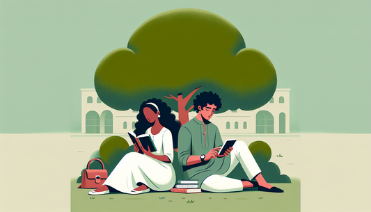 This Week's Couples Challenge: Unplug and Connect—Cozy Up with a Good Book Together!