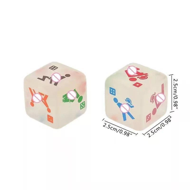 2 Sex Dice, sex positions, fun in the bedroom, bedroom game, fun game, husband birthday, wife birthday, anniversary gift, Valentine’s Day - 4Lovebirds