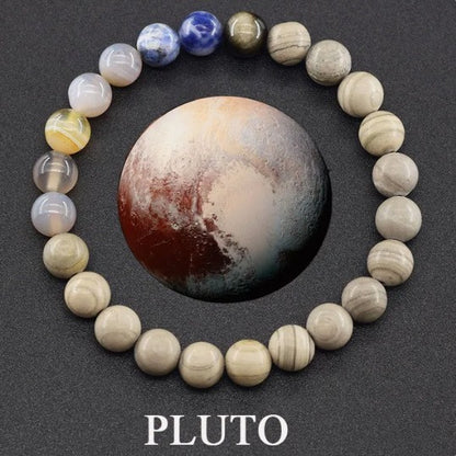 Planet-Themed Couple Bracelets - Universe Energy Matching Beads for Partners