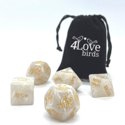 5 Sex Dice, sex positions, fun in the bedroom, bedroom game, fun game, husband birthday, wife birthday, anniversary gift, valentine’s day - 4Lovebirds