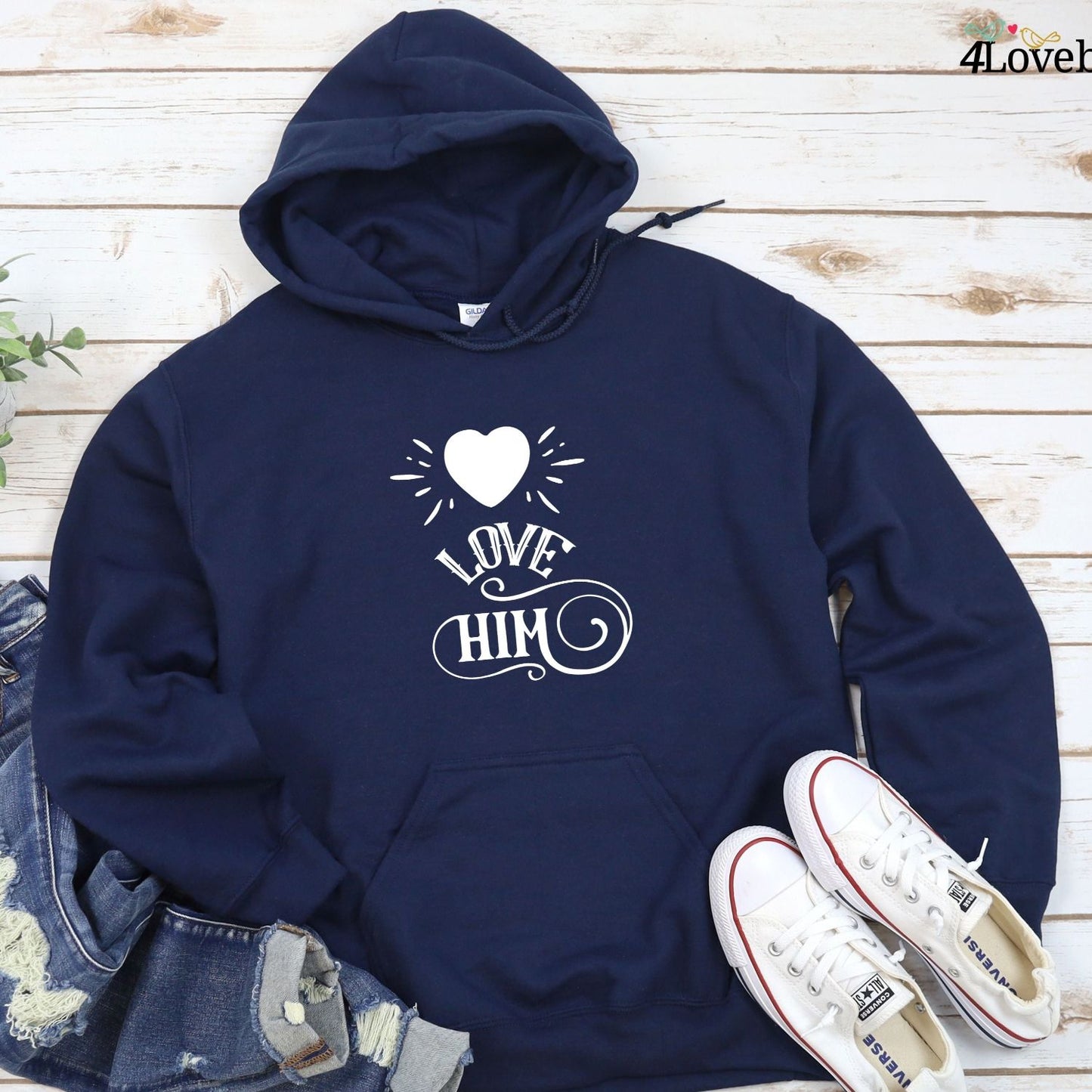 Adorable His & Hers Matching Set - Valentine Couple's Gift, Expressing Love - Fun Outfits
