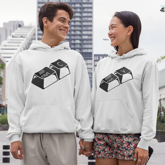 Ctrl+C, CTRL+V Matching Set: Geeky Brother & Sister Funny Matching Outfit