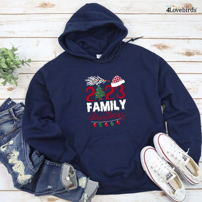 Family Christmas 2023 Santa Design Matching Set - Perfect Holiday Party Attire and Gifts