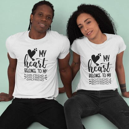Heartfelt Matching Outfits for Couples - Romantic Gift Set for Valentine's Day
