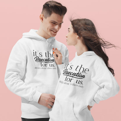 Baecation Vibes Couple's Matching Outfits Set - Ideal for Memorable Getaways