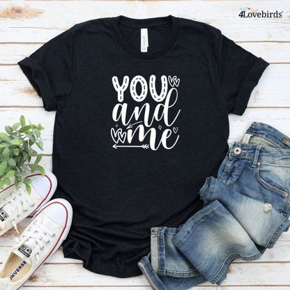 Lovable You and Me Matching Outfits Set - Perfect Gift for Couples, Adorable Valentine's Day Attire