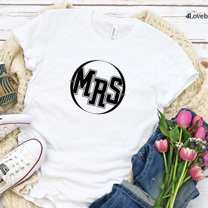 Newlywed Just Married Mr & Mrs Matching Outfits - Honeymoon & Husband/Wife Matching Set