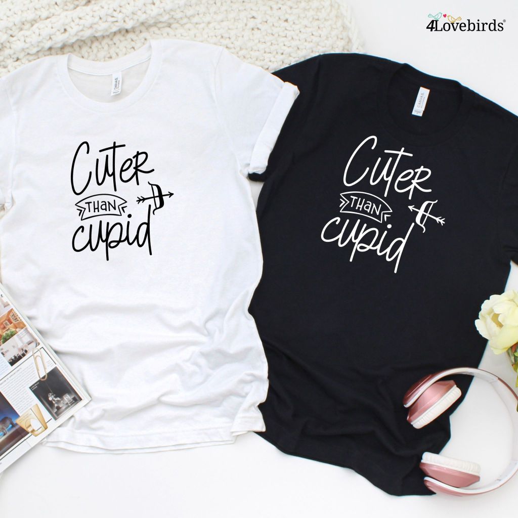 Valentine's Cuter Than Cupid Matching Outfits Set for Couples - Ideal Gift