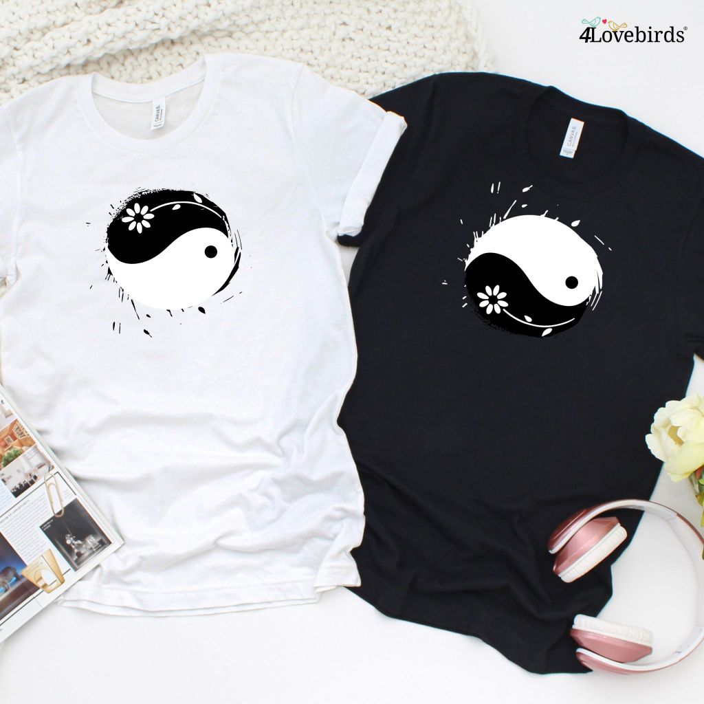 yin yang couple shirt