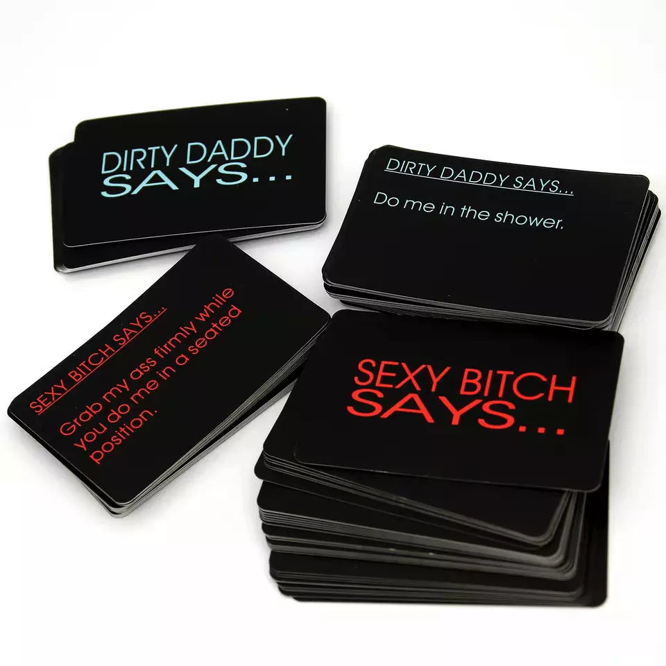 Bedroom Commands Adult Card Game Naughty Fun Cards Fit For Couple - 4Lovebirds