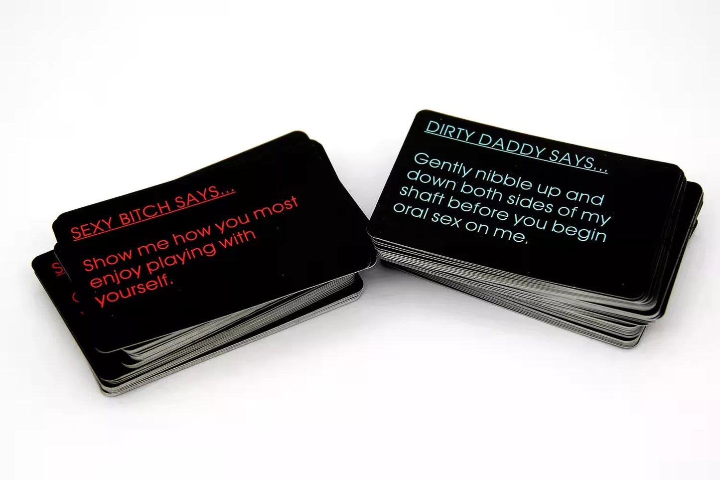Bedroom Commands Couples Card Game, Flirty Date Night Prompts – 4Lovebirds