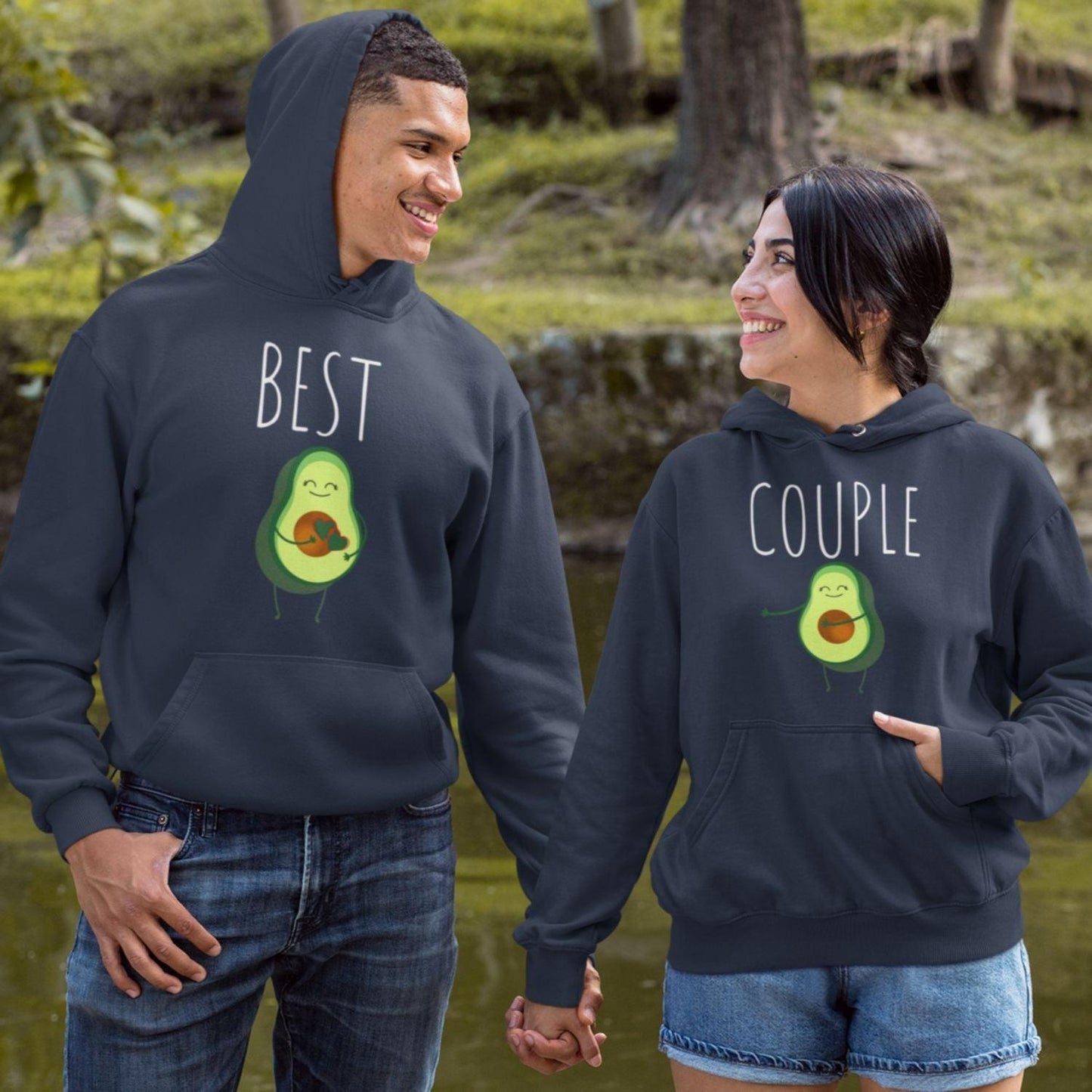 Best Couple Matching Set - Avocado Couple Apparel for Couples - 4Lovebirds