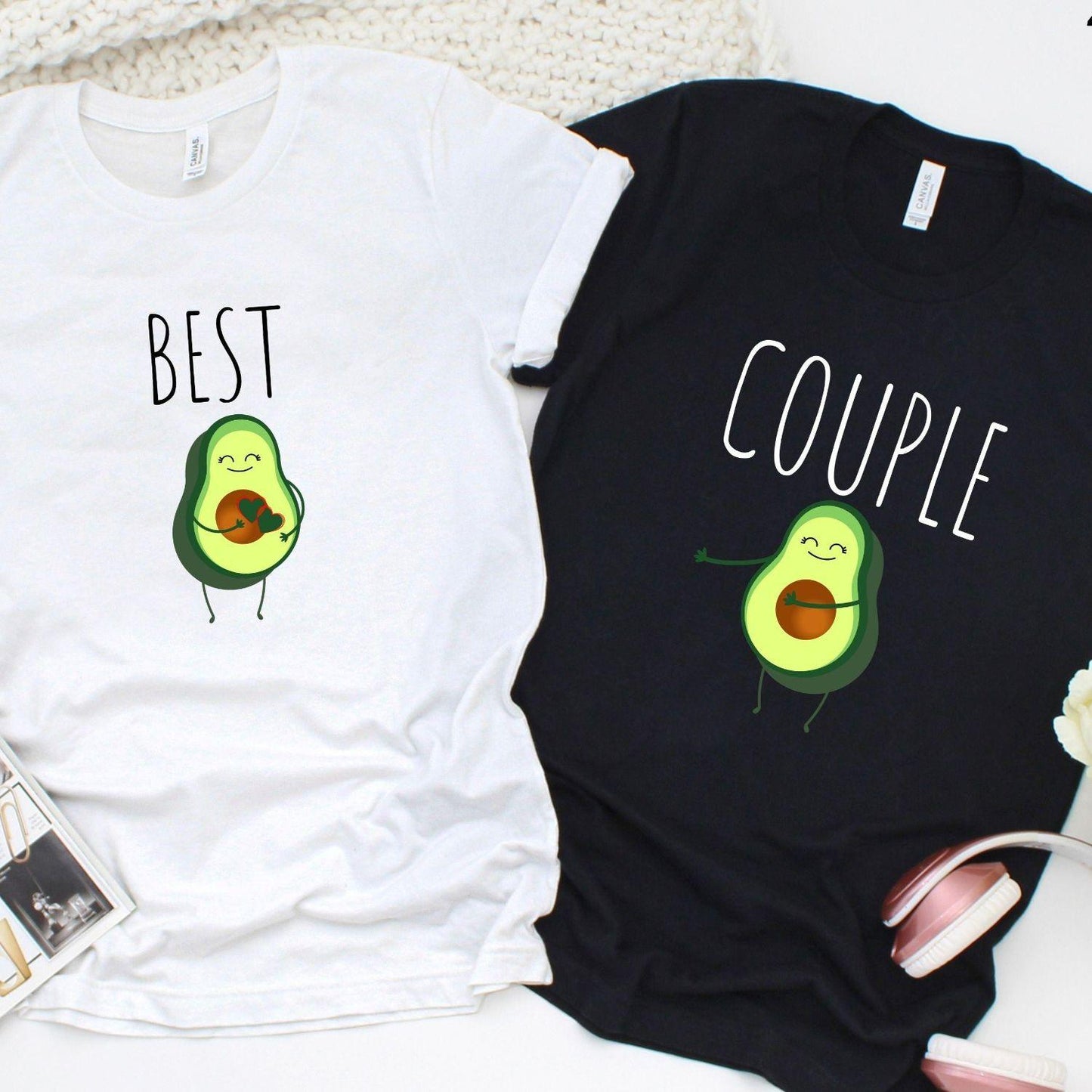 Best Couple Matching Set - Avocado Couple Apparel for Couples - 4Lovebirds