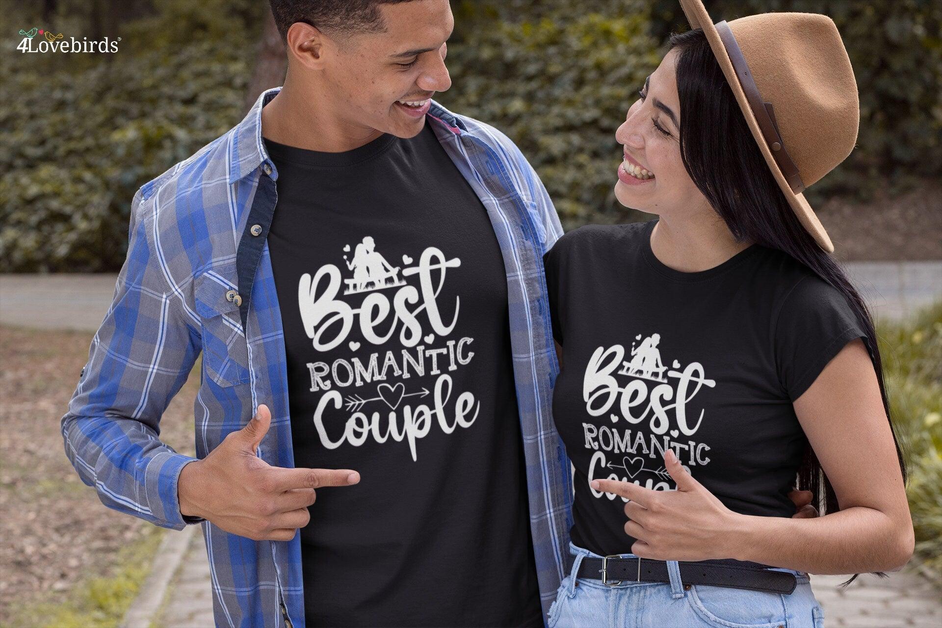 Best Romantic Couple Hoodie, Lovers matching T-shirt, Gift for Couples, Valentine Sweatshirt, Boyfriend / Girlfriend Longsleeve, Cute Tshirt - 4Lovebirds