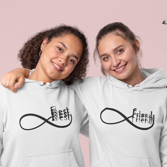 BFF Infinity Matching Outfits: Comfy Twinning Sets, Best Friends Cozy Gifts for Her - 4Lovebirds