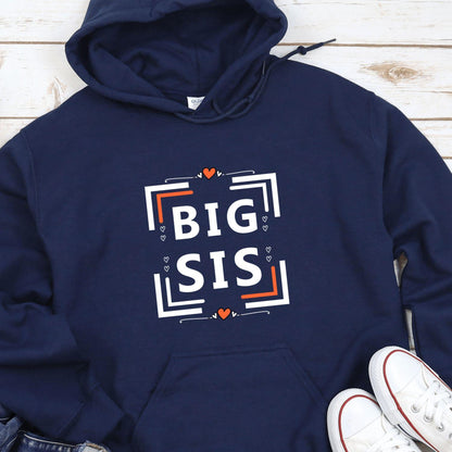 Big Sis and Lil Sis Matching Hoodie, Best Friend Matching Sweatshirts, Best Friend Longsleeves, Besties Gift, Sister Hoodies - 4Lovebirds