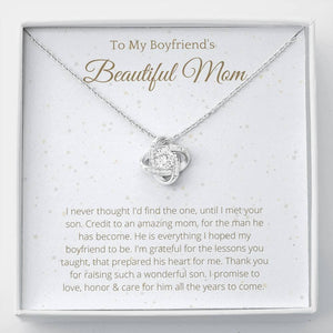 Boyfriend mom Lovely Knot Necklace - 4Lovebirds