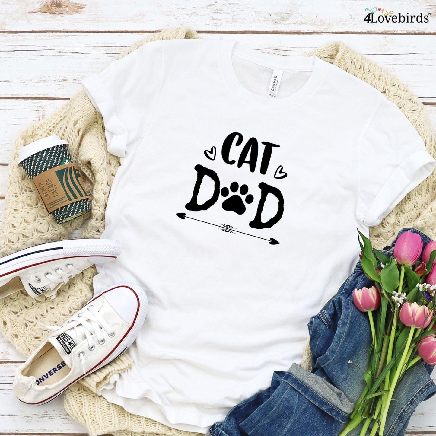 Cat Mom & Dad Matching Sets - Purr-fect Couple Gifts, Pet Lovers' Anniversary Surprise - 4Lovebirds