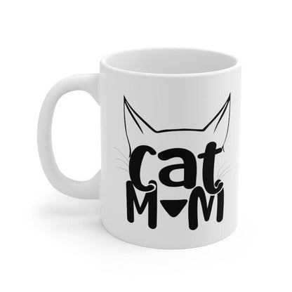Cat Mom Mug, Gift to Mom, Pet Lover Mug, Cat Mug, Cat Mama Mug, Cat Lover Gift - 4Lovebirds