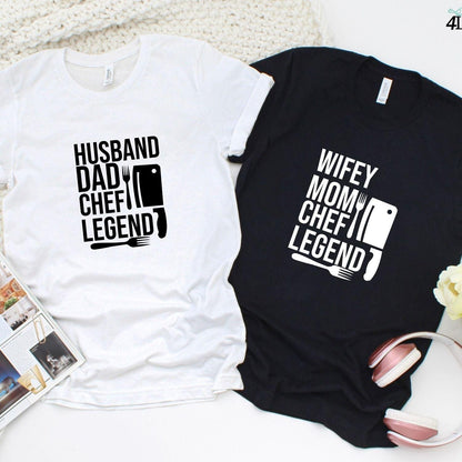 Chef Legend, Husband/Wife, Dad/Mom: Fabulous Family Matching Outfits Set - 4Lovebirds