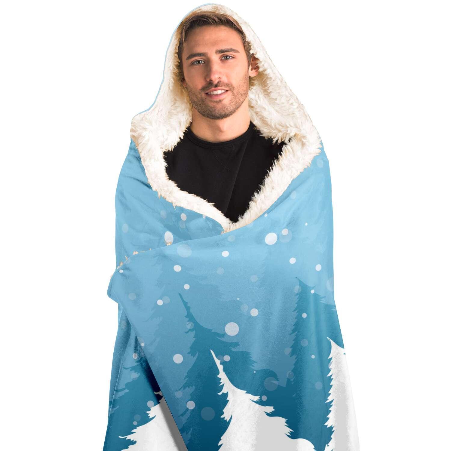 Christmas Blanket Hoodie - Winter Gift for Christmas, Cozy Blanket for –  4Lovebirds