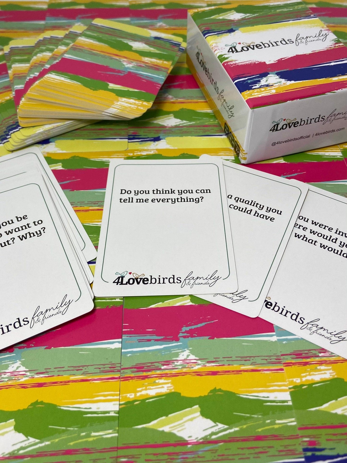 Conversation Starters for Family and Friends - 4Lovebirds