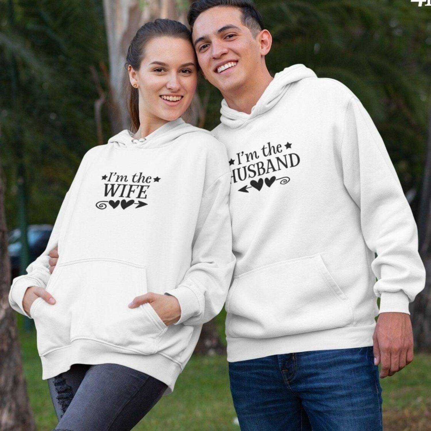 Couples' Matching Outfits - Adorable Wife/Husband Set, Ideal Valentine ...