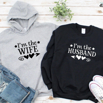 Couples' Matching Outfits - Adorable Wife/Husband Set, Ideal Valentine's Day Surprise - 4Lovebirds