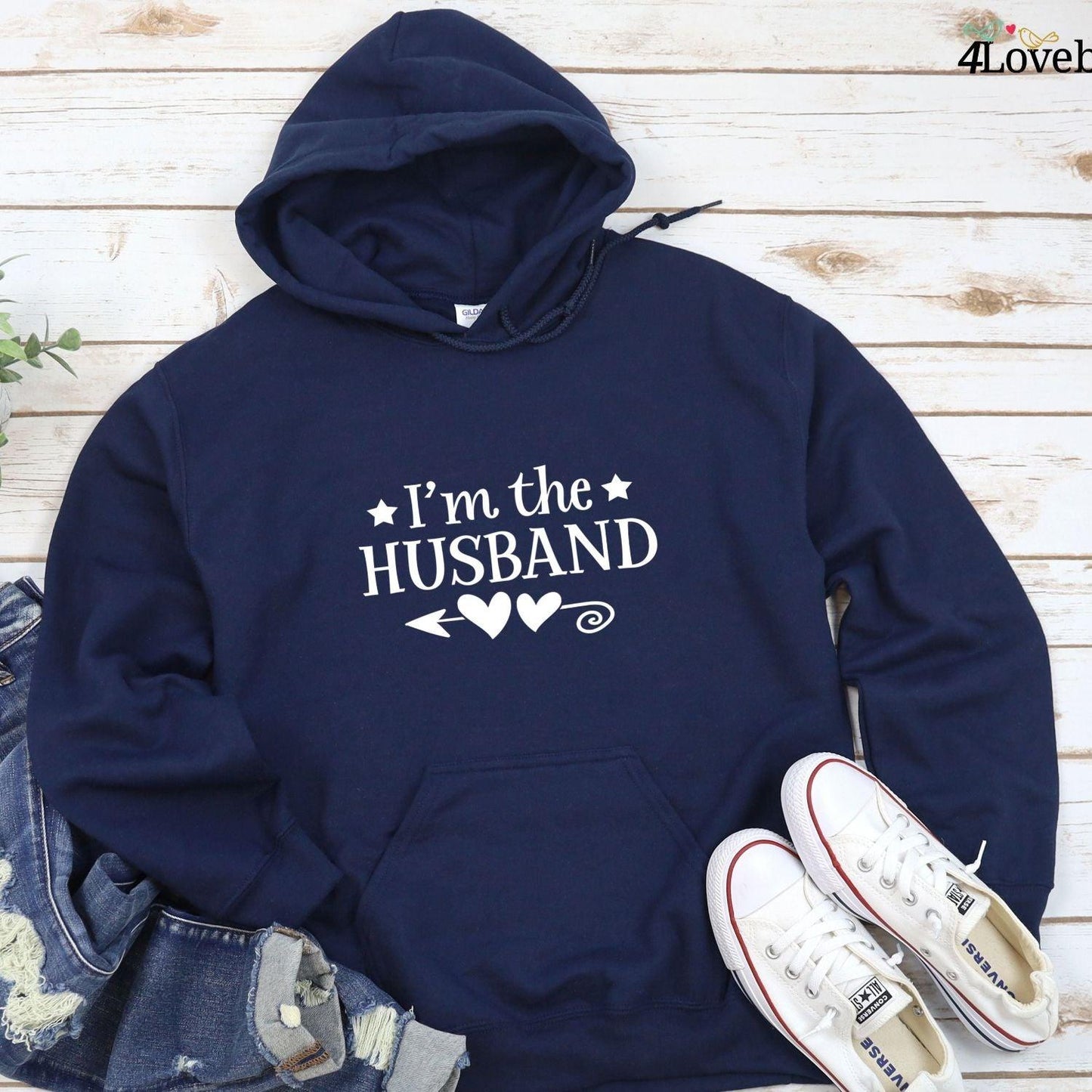 Couples' Matching Outfits - Adorable Wife/Husband Set, Ideal Valentine's Day Surprise - 4Lovebirds