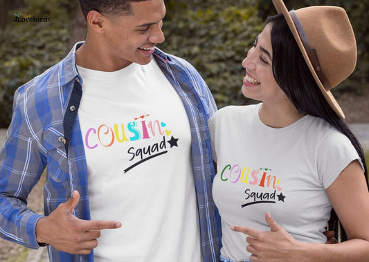 Crazy Cousin Crew Shirt, Family Matching Hoodie, Cousin Squad Team Sweatshirt, Matching Cousin Shirt, Cousin Shirt, Family Birthday Shirts - 4Lovebirds