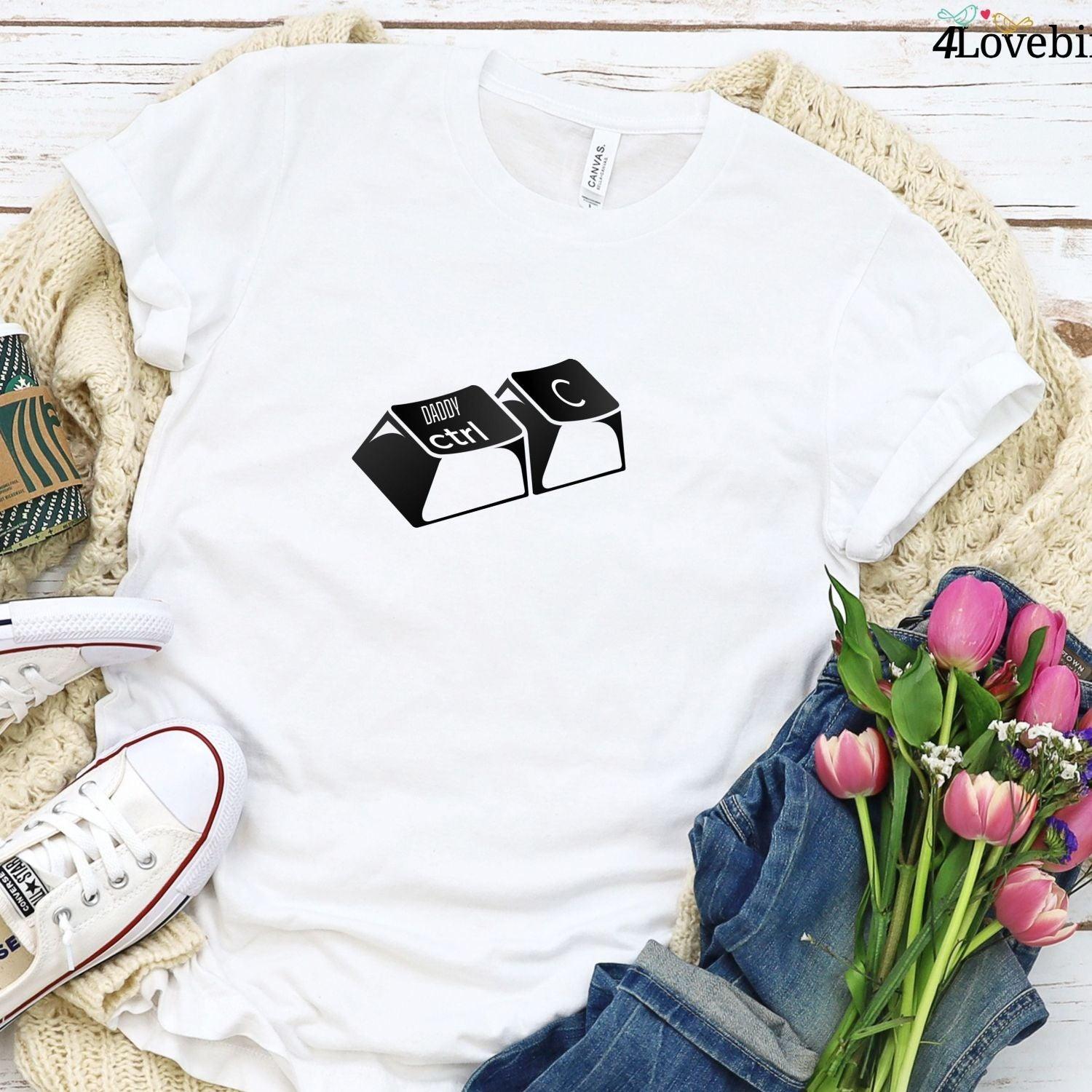 Ctrl+C, CTRL+V Matching Set: Geeky Brother & Sister Couple Outfit - 4Lovebirds