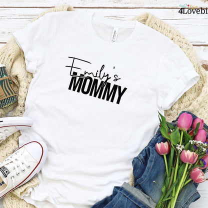 Custom Matching Outfits for Dad & Mom with Kid's Names, Father's Day & New Mom Gifts - 4Lovebirds