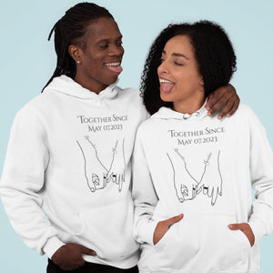 Custom Name and Date Outfit - Personalized Valentine Outfit, Custom Couple Gift - 4Lovebirds