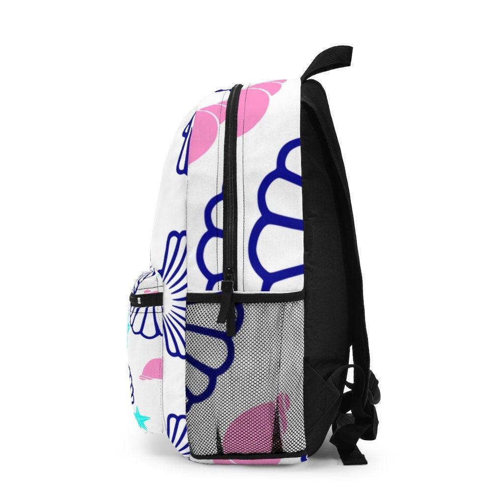 Cute Beach Happy Backpack, College Backpack, Teens Backpack everyday use, Travel Backpack, Weekend bag, Laptop Backpack - 4Lovebirds