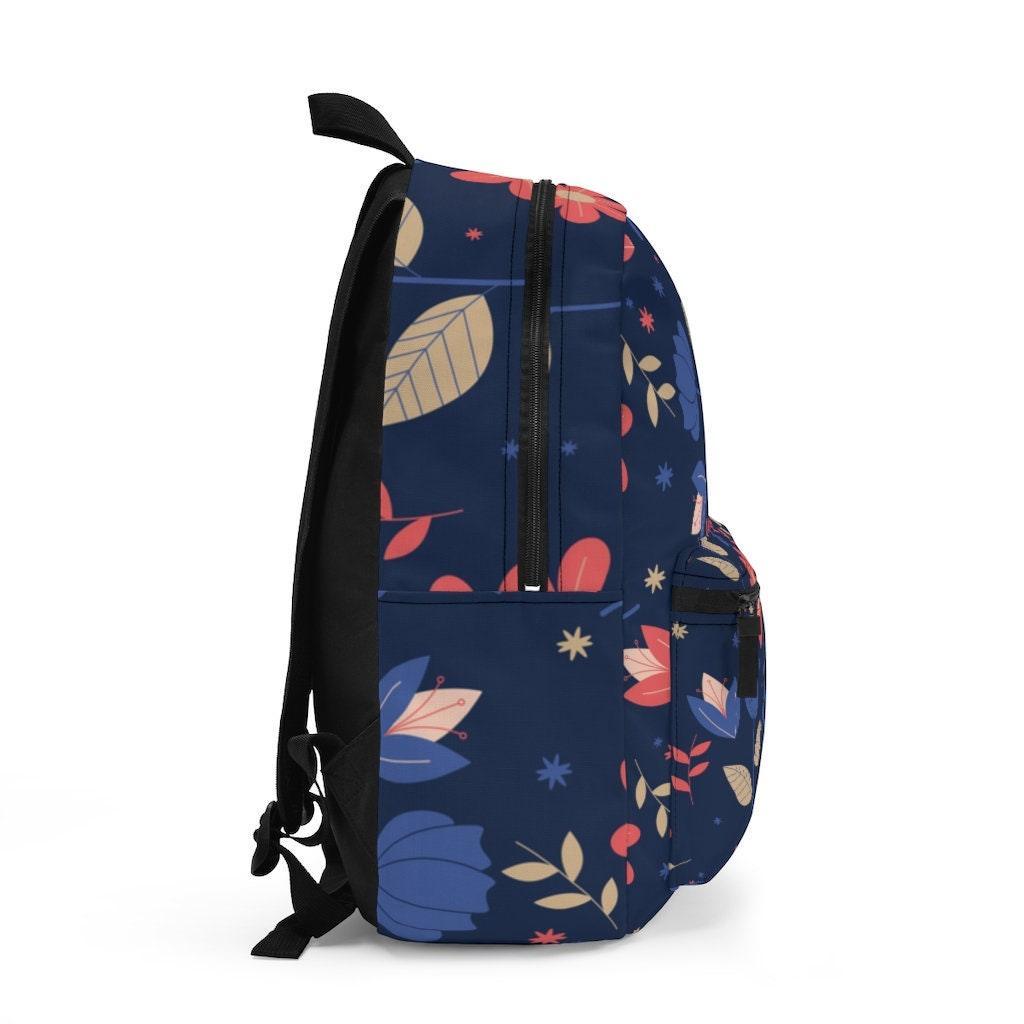 Cute Flowers Backpack, College Backpack, Teens Backpack everyday use, Travel Backpack, Weekend bag, Laptop Backpack - 4Lovebirds
