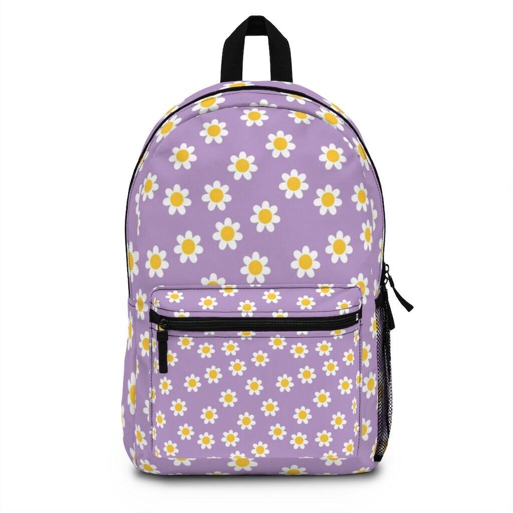 Cute Flowers Backpack Floral Pattern Bag - 4Lovebirds