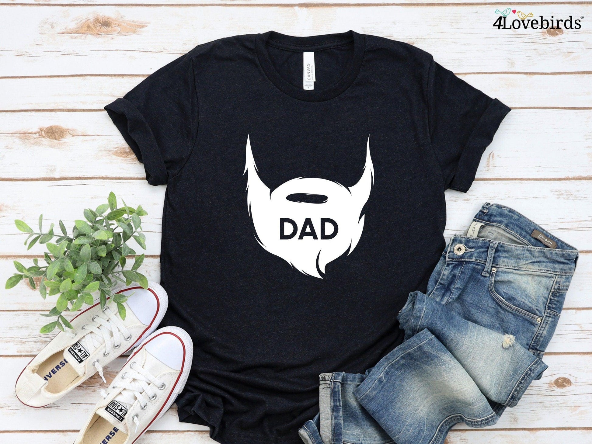Dad Beard and Future Beard Matching Dad and Son Shirts - Daddy, Mommy & Me - 4Lovebirds