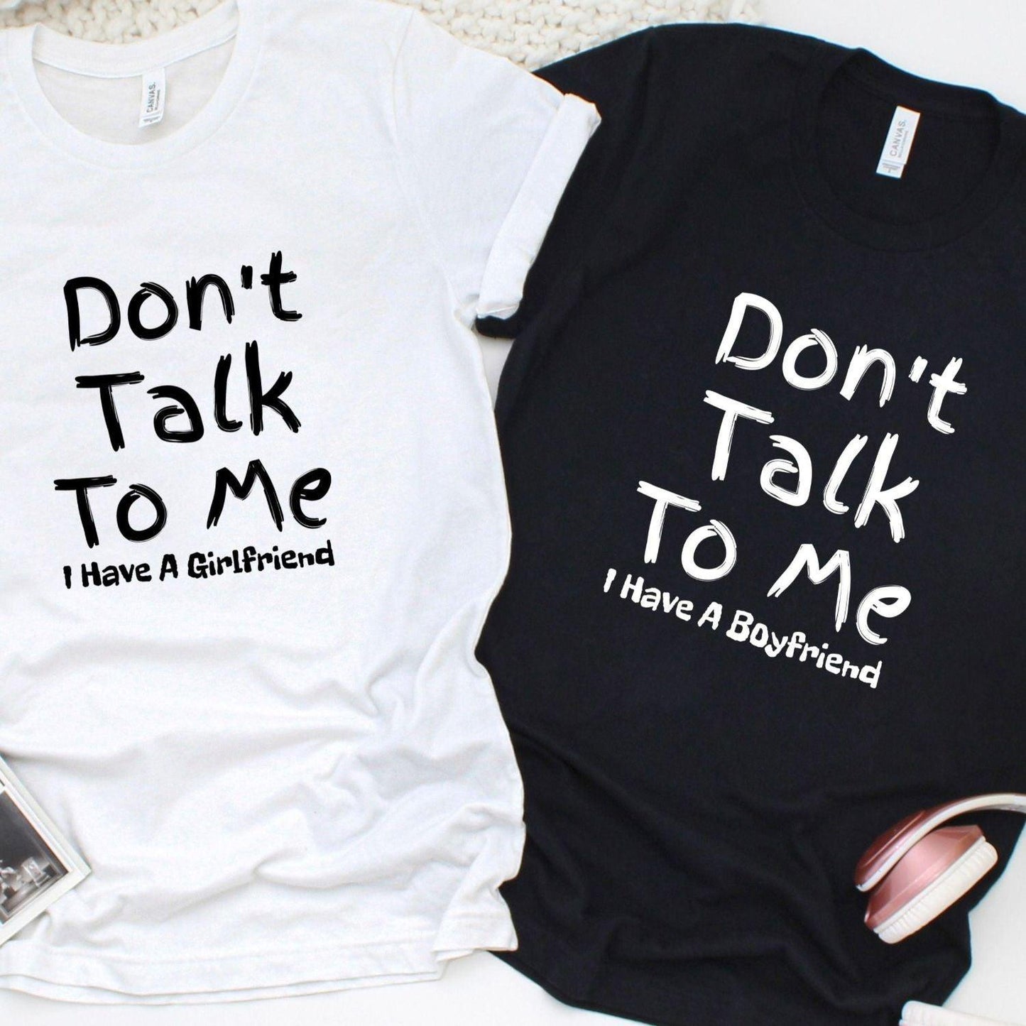 Don't Talk To Me! Matching Outfits for Couples - Girlfriend/Boyfriend - 4Lovebirds